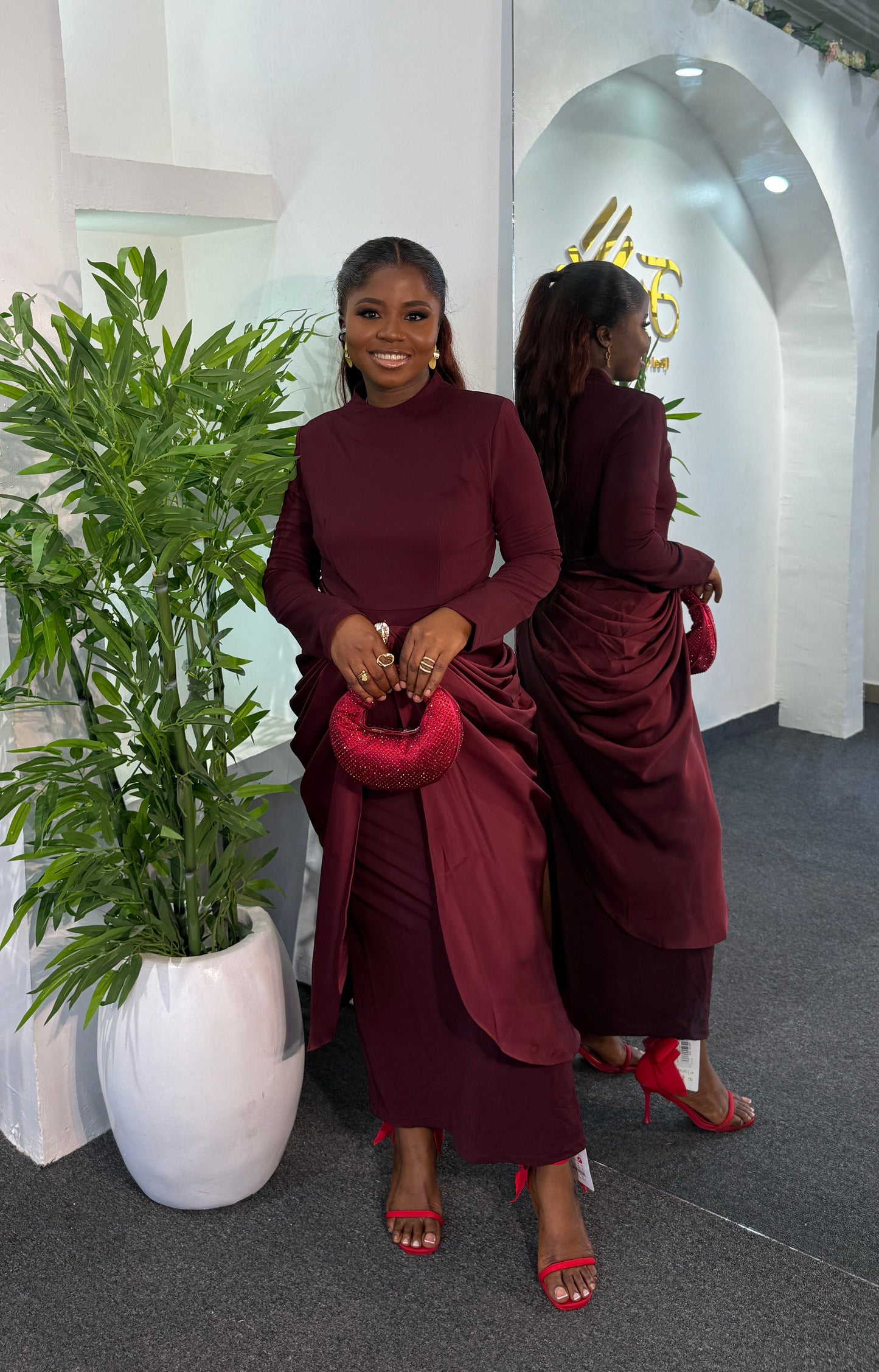 Elegant Ruched Dress