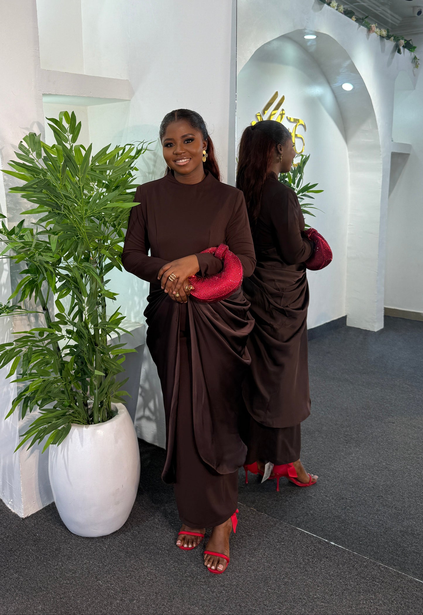 Elegant Ruched Dress