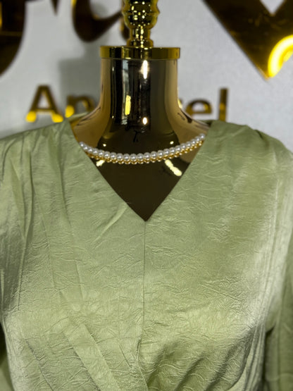 Silver Necklace Top 8970