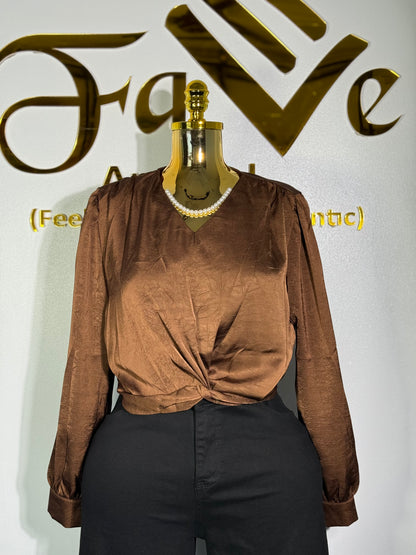 Silver Necklace Top 8970