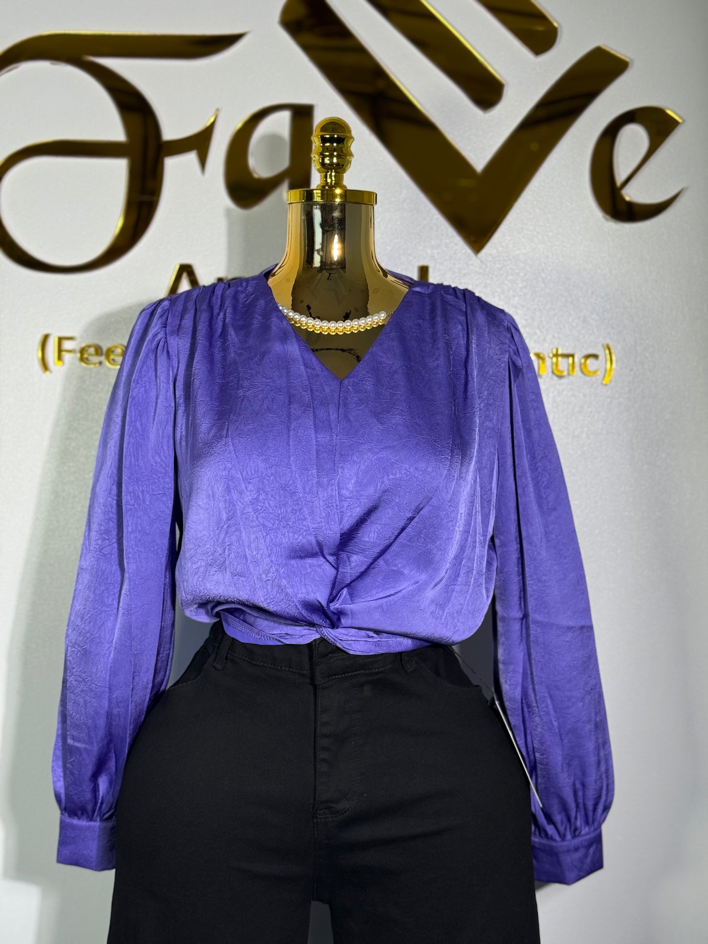 Silver Necklace Top 8970