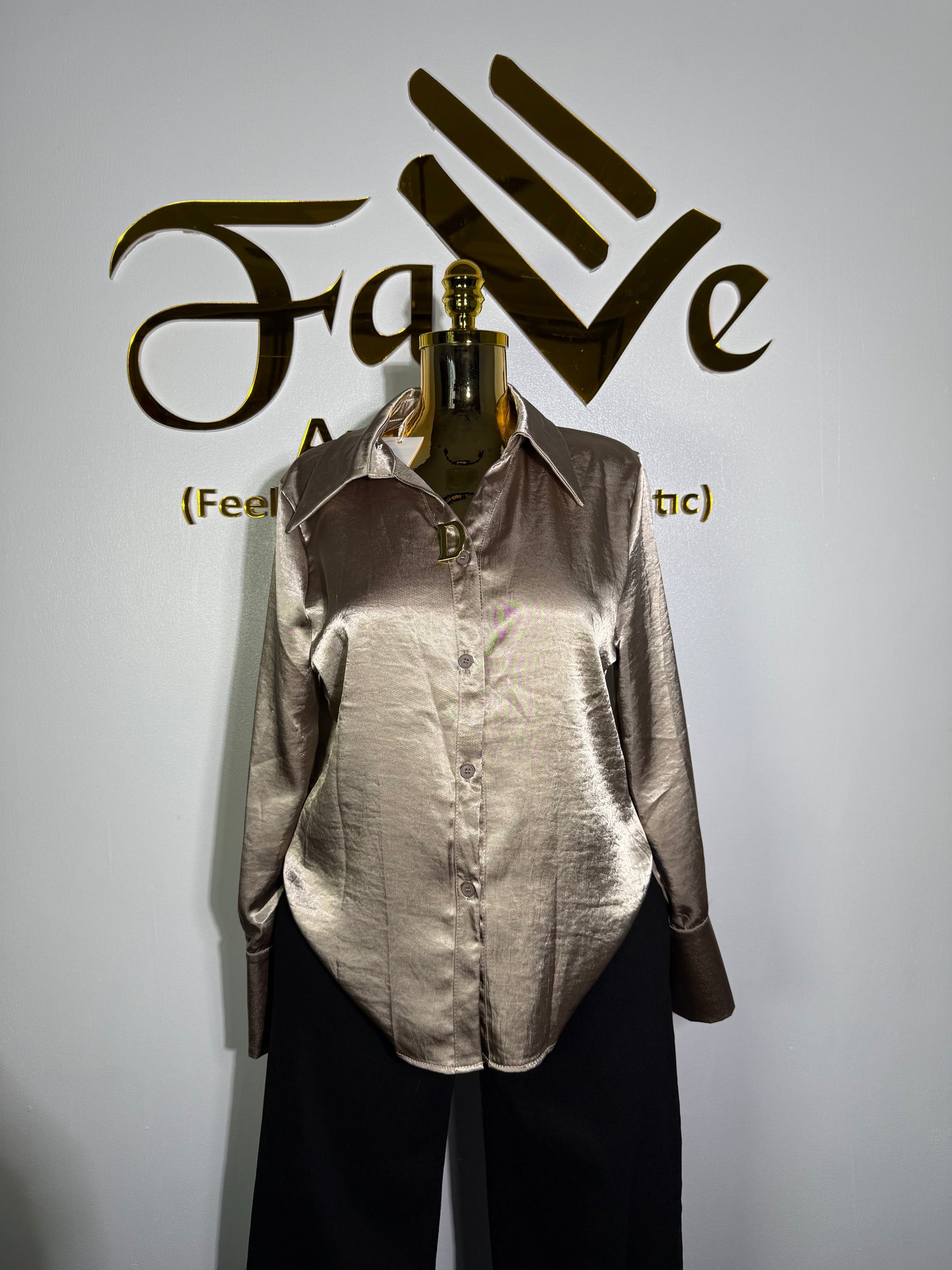 D-Alpha Silky Shirt 3318