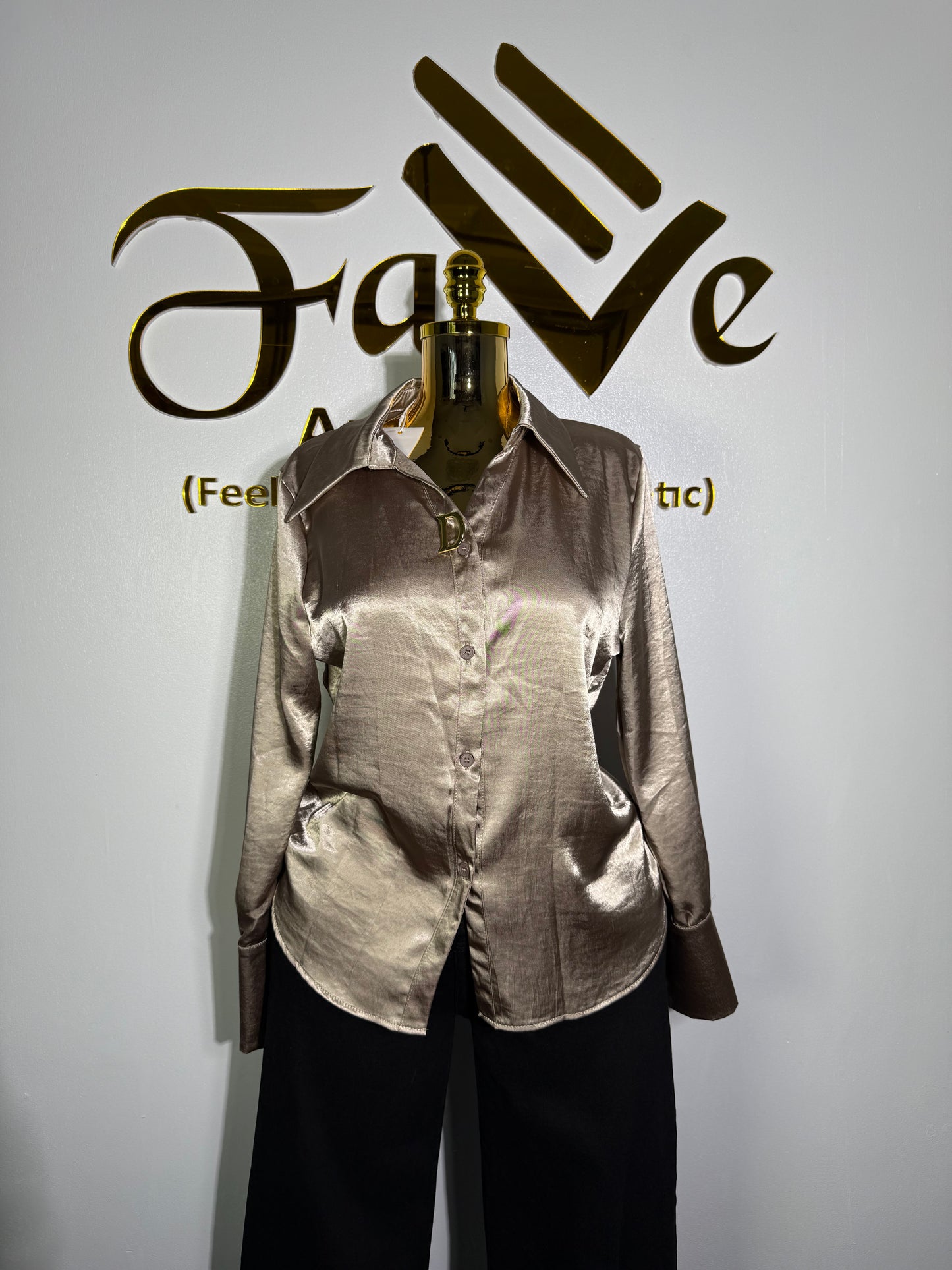 D-Alpha Silky Shirt 3318