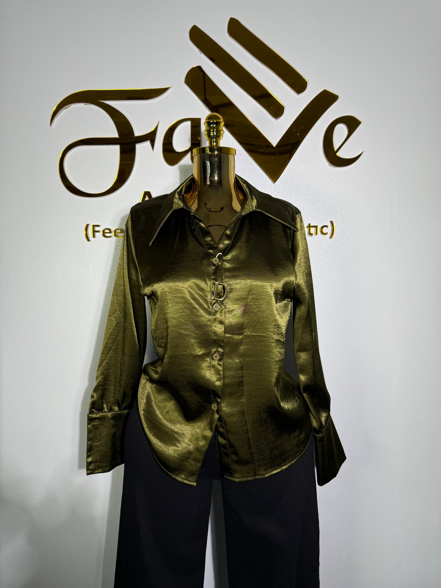 D-Alpha Silky Shirt 3318