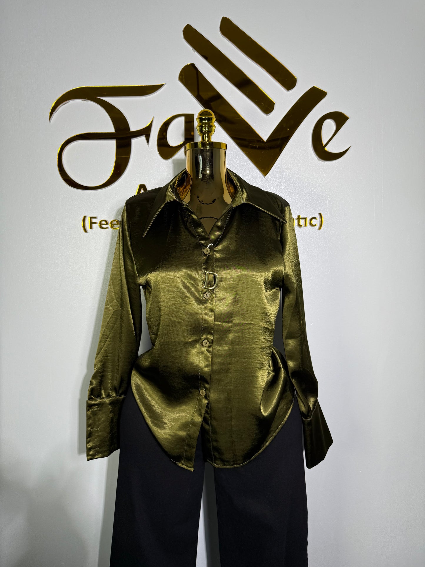 D-Alpha Silky Shirt 3318