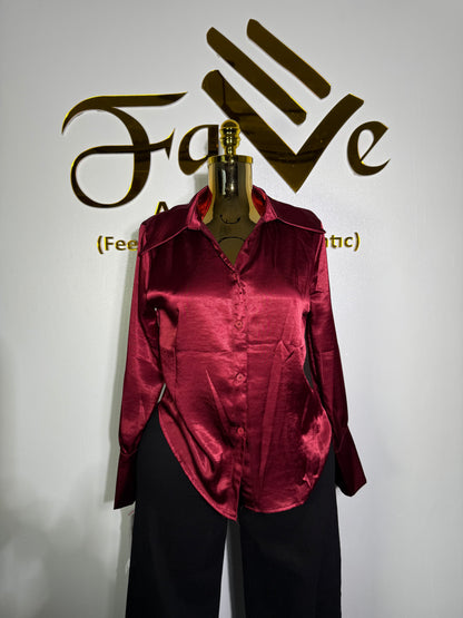 D-Alpha Silky Shirt 3318