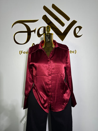 D-Alpha Silky Shirt 3318