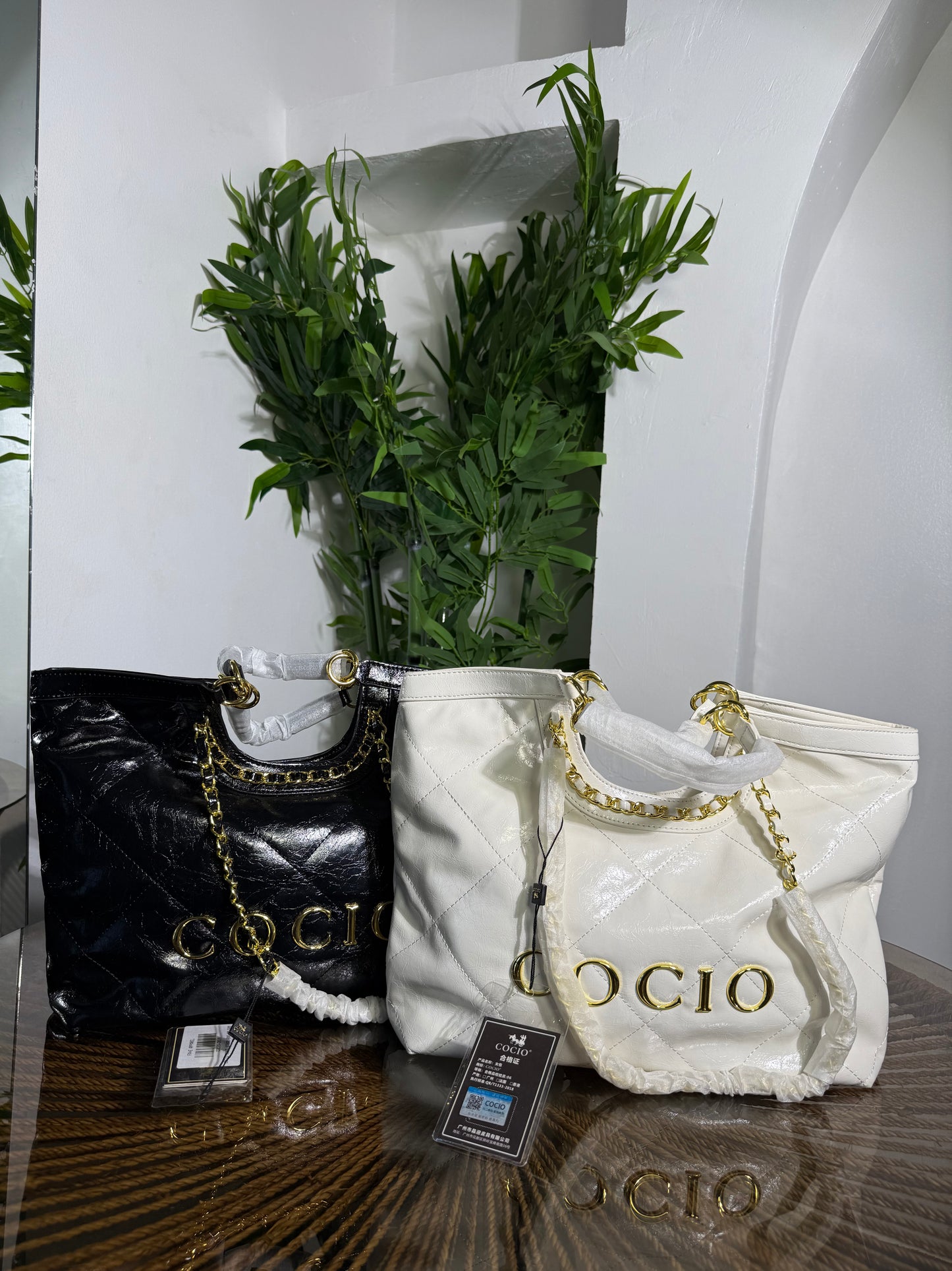 Cocio Gold Stap Bag