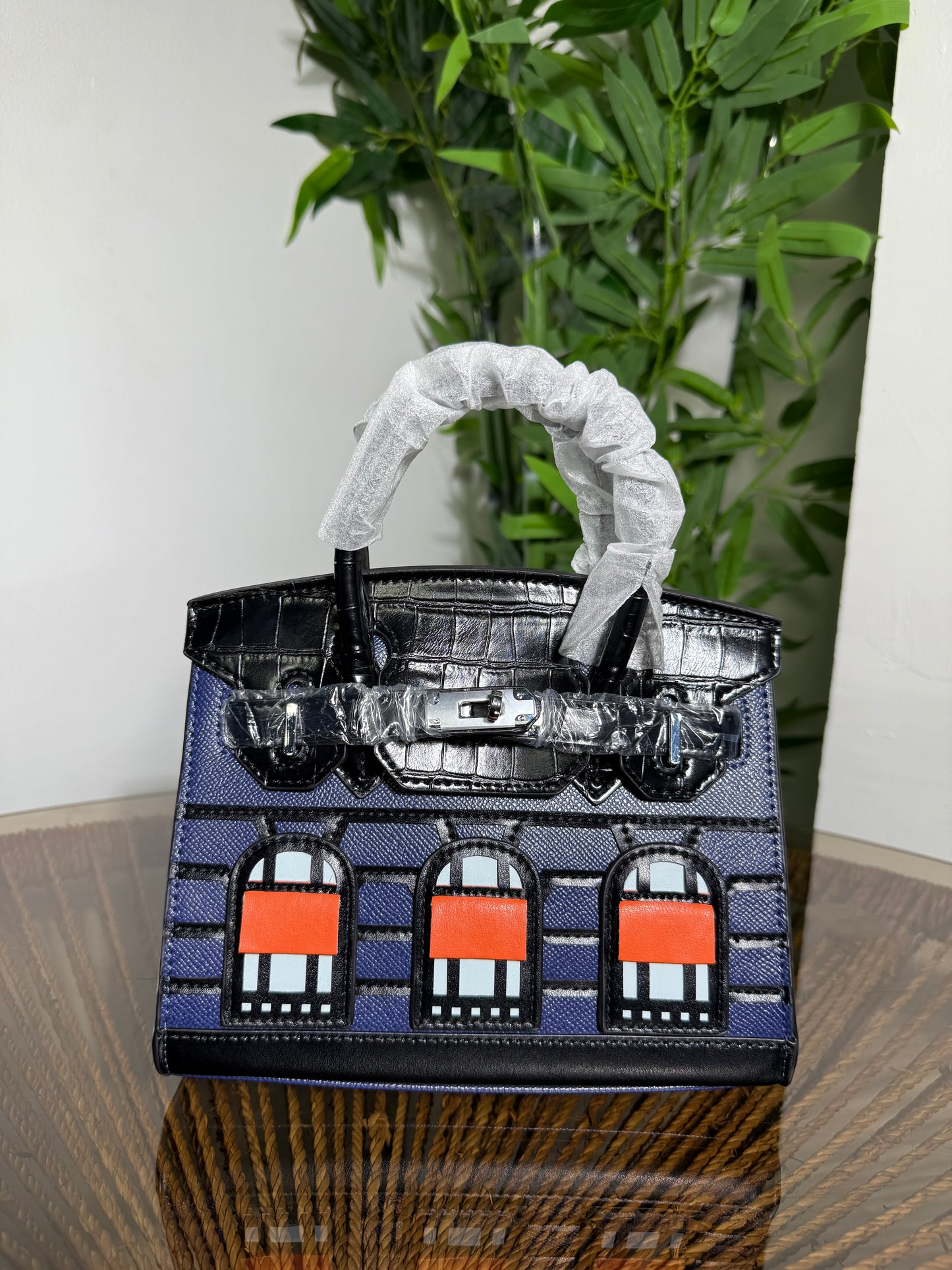 2 Strap Herme Bag ( 3 window) 024