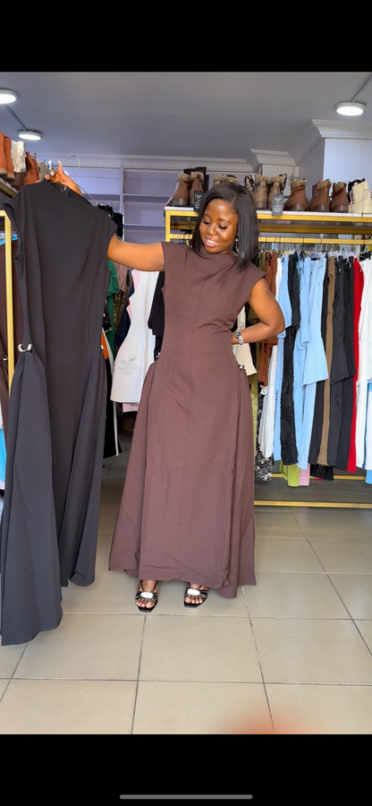 Side Pin Lux Dress 2510