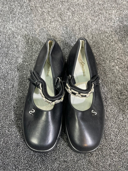 Kids Black Shoe 0238