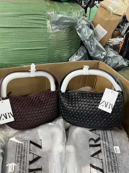 WOOVEN ZARA BAG 6312