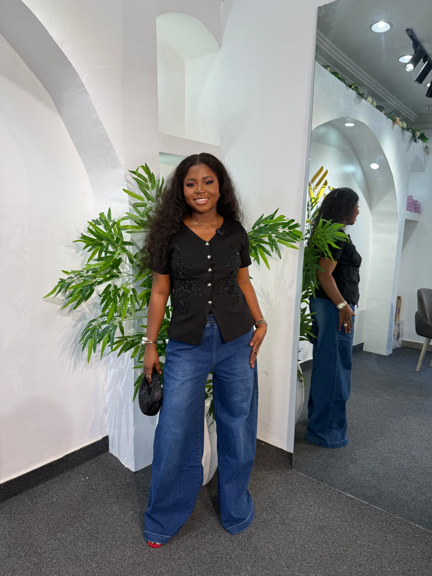WIDE LEG JEAN 0820