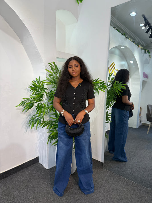 WIDE LEG JEAN 0815