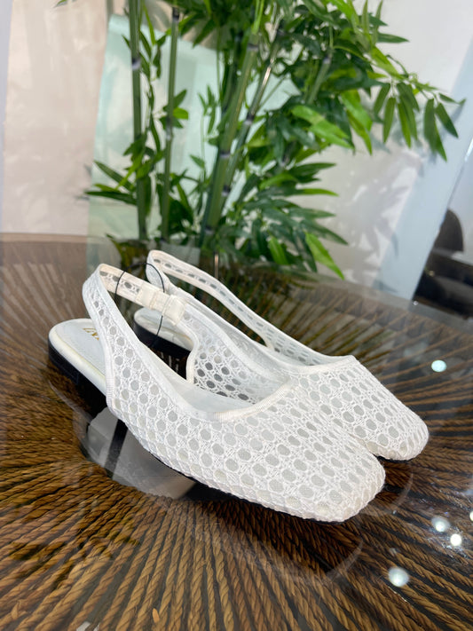 ZARA MESH FLATS