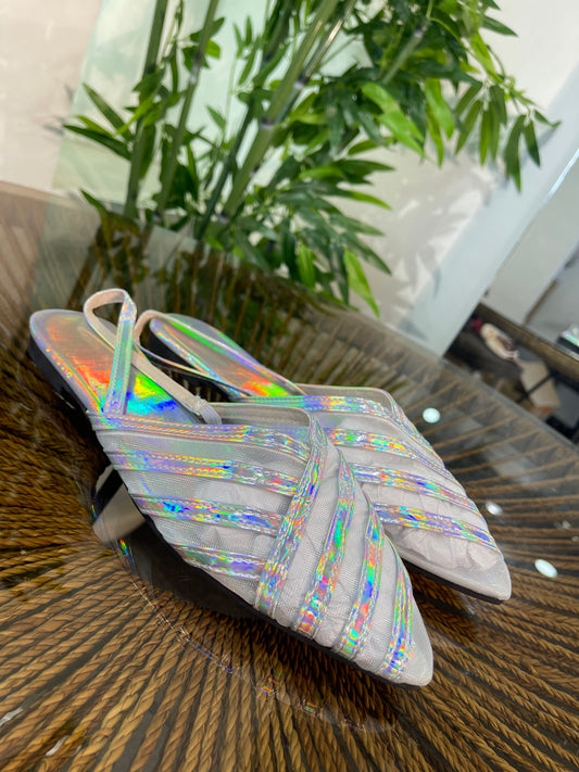 SILVER MESH FLAT