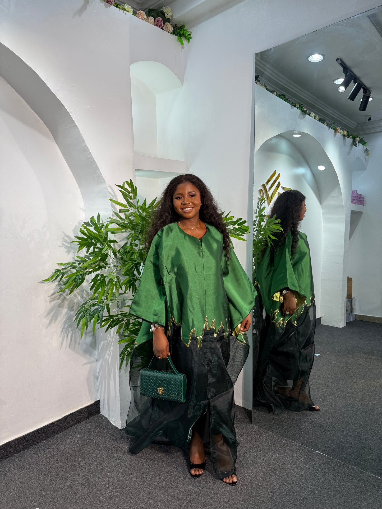 ELEGANT ORGANZA DRESS SET
