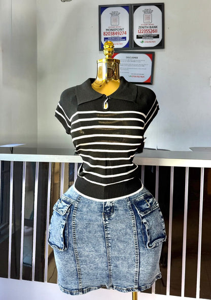 Short Cargo Skirt SKI