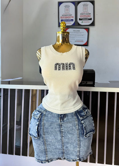 Short Cargo Skirt SKI