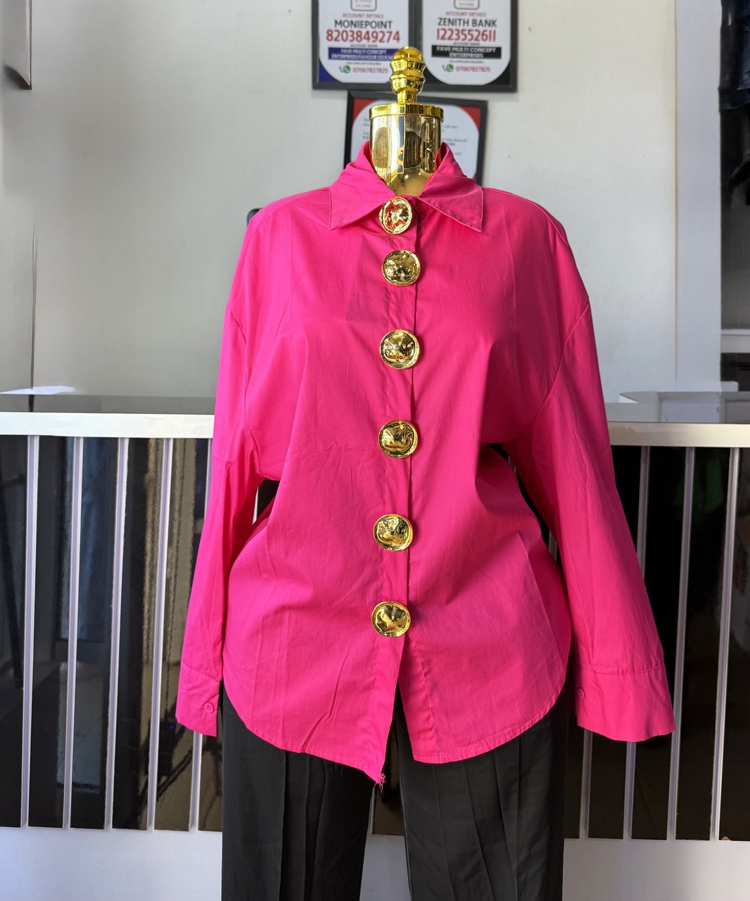 Bold Button Shirt 29