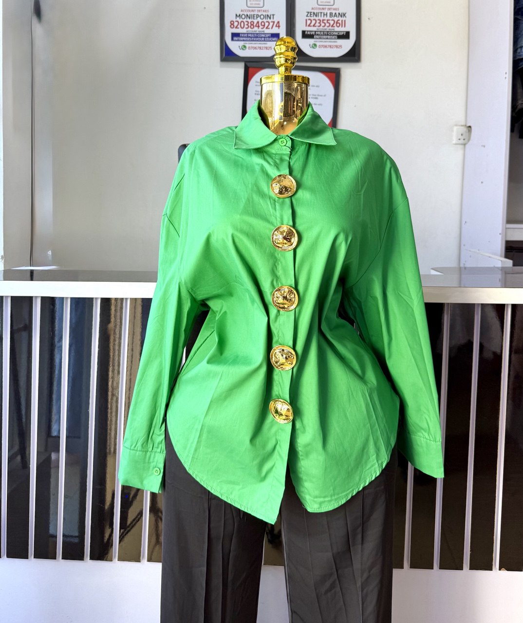 Bold Button Shirt 29