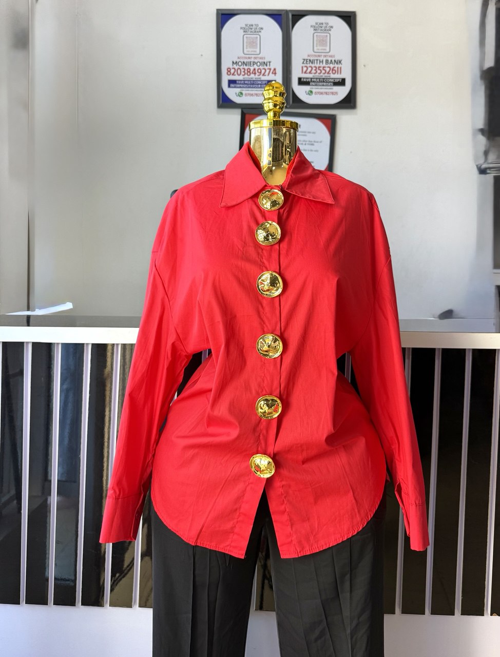 Bold Button Shirt 29