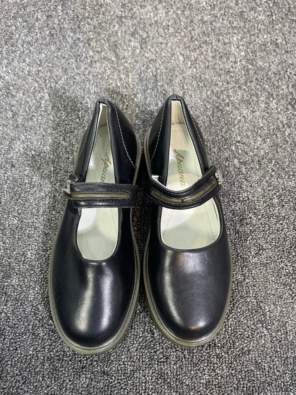 Kids Black Shoe 0238