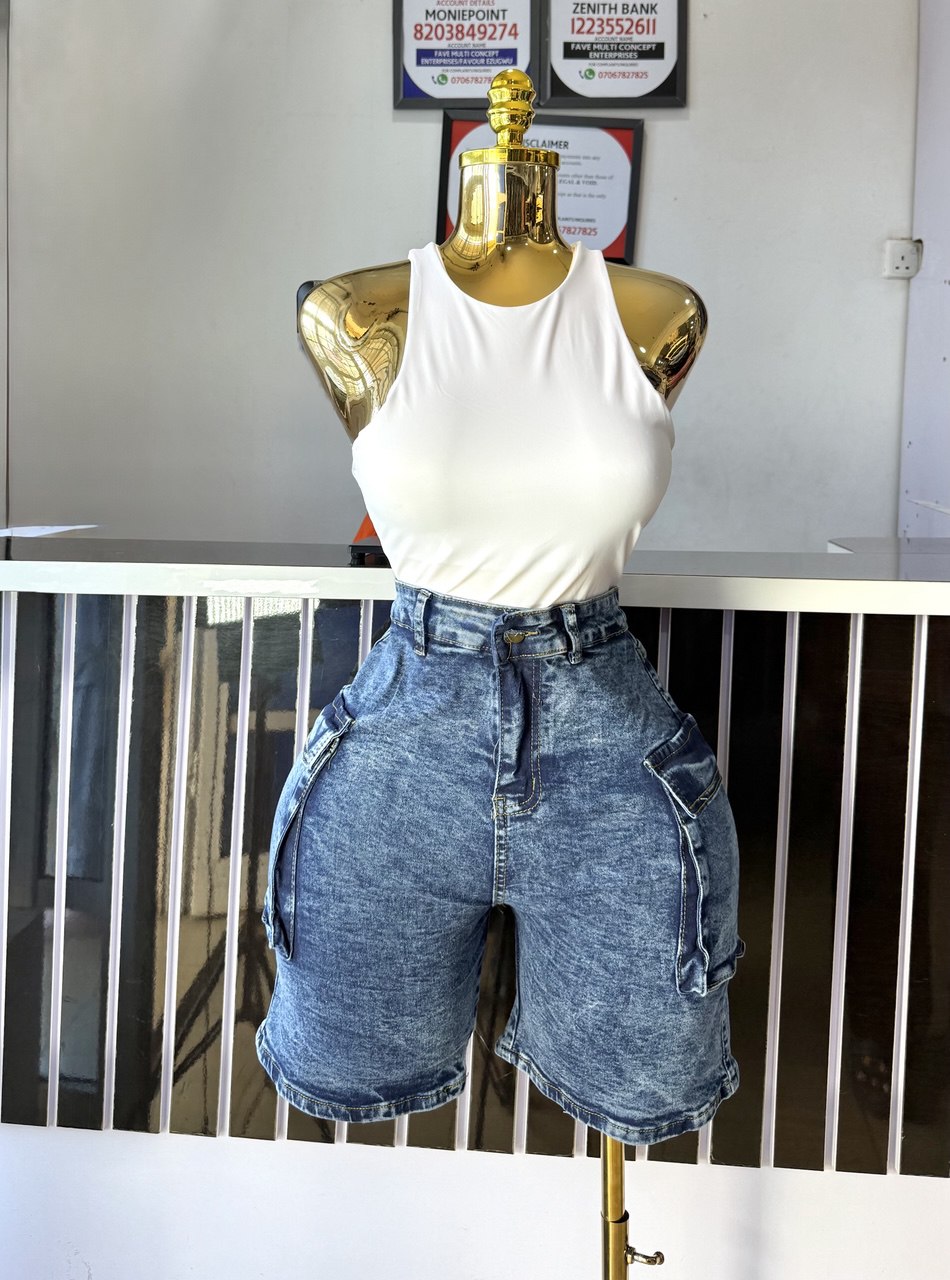 Cargo Jean Short 0066