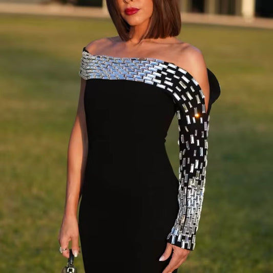 One Off  Band Dress 1000