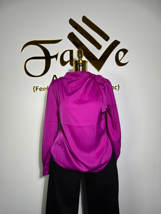 Shoulder Rose Top 8979