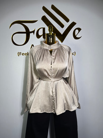 Rope Button Shirt 3309