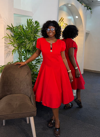 Cand 3 Tiny Button Dress