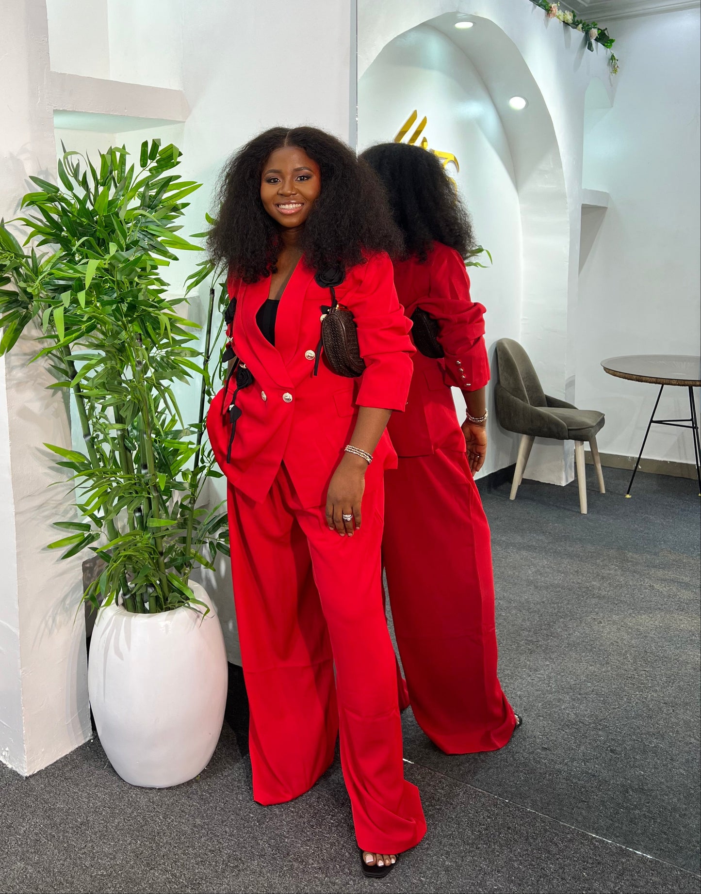 Flower Suit Set
