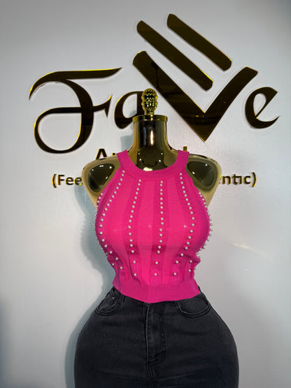 Beaded Handless Top 6HIT