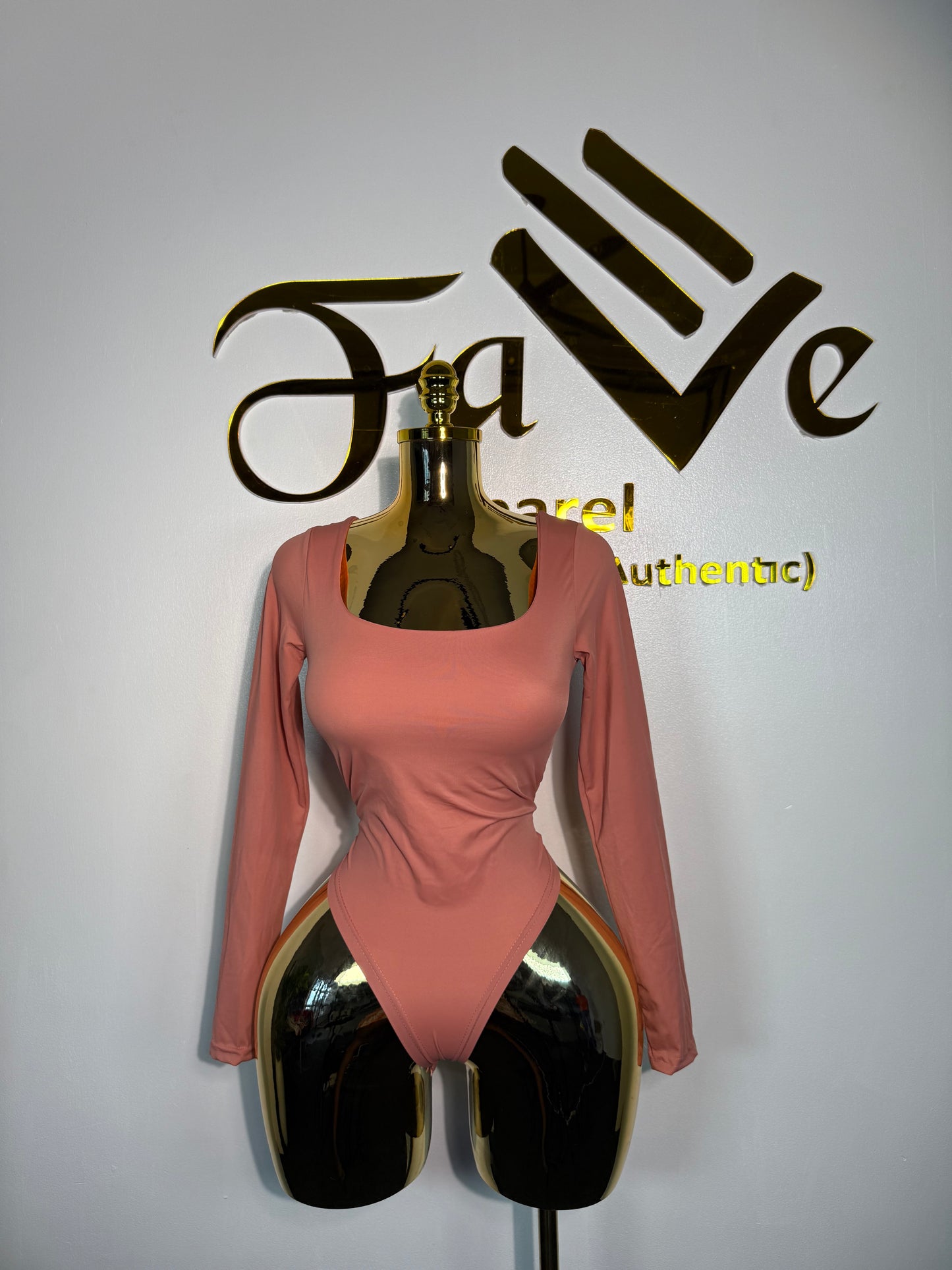 Zara Bodysuit (open neck lng slvs) 0090