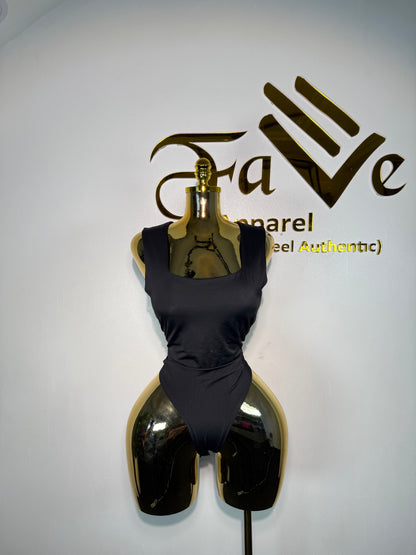 Zara Sleevless Bodysuit 002