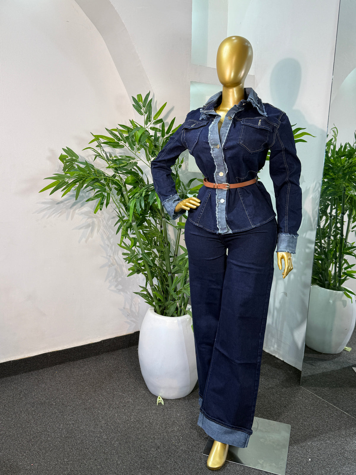 ROYALE DENIM 2PCS SET