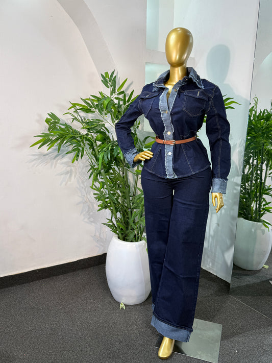 ROYALE DENIM 2PCS SET