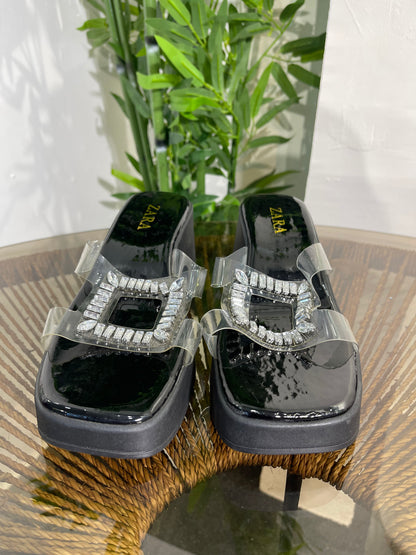 Zara Stone Slippers 073