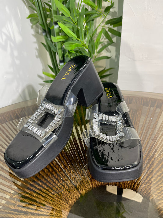 Zara Stone Slippers 073