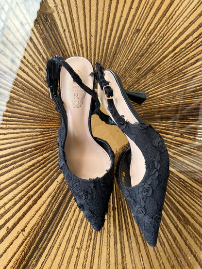 BRIDAL FLOWER HEEL