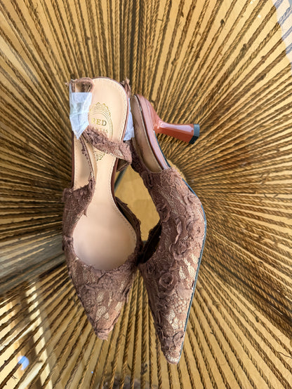 BRIDAL FLOWER HEEL