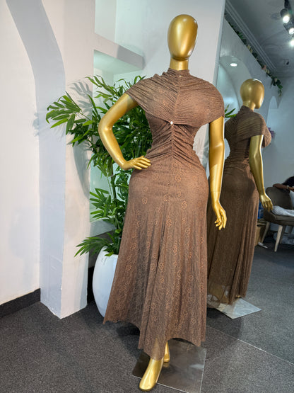 CARAMEL LUXE DRESS