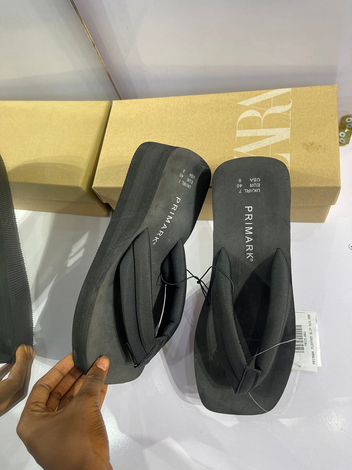 Primark Platform Slippers 002