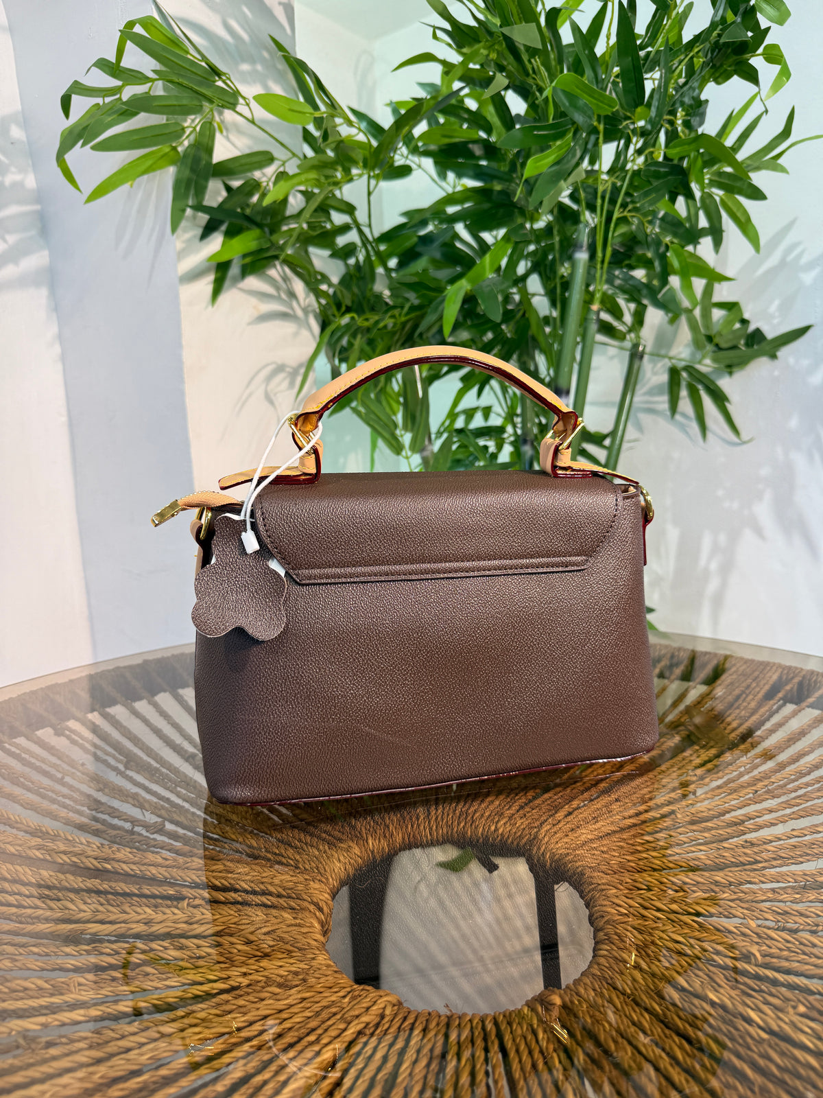 TWO-TONED ELEGANCE BAG