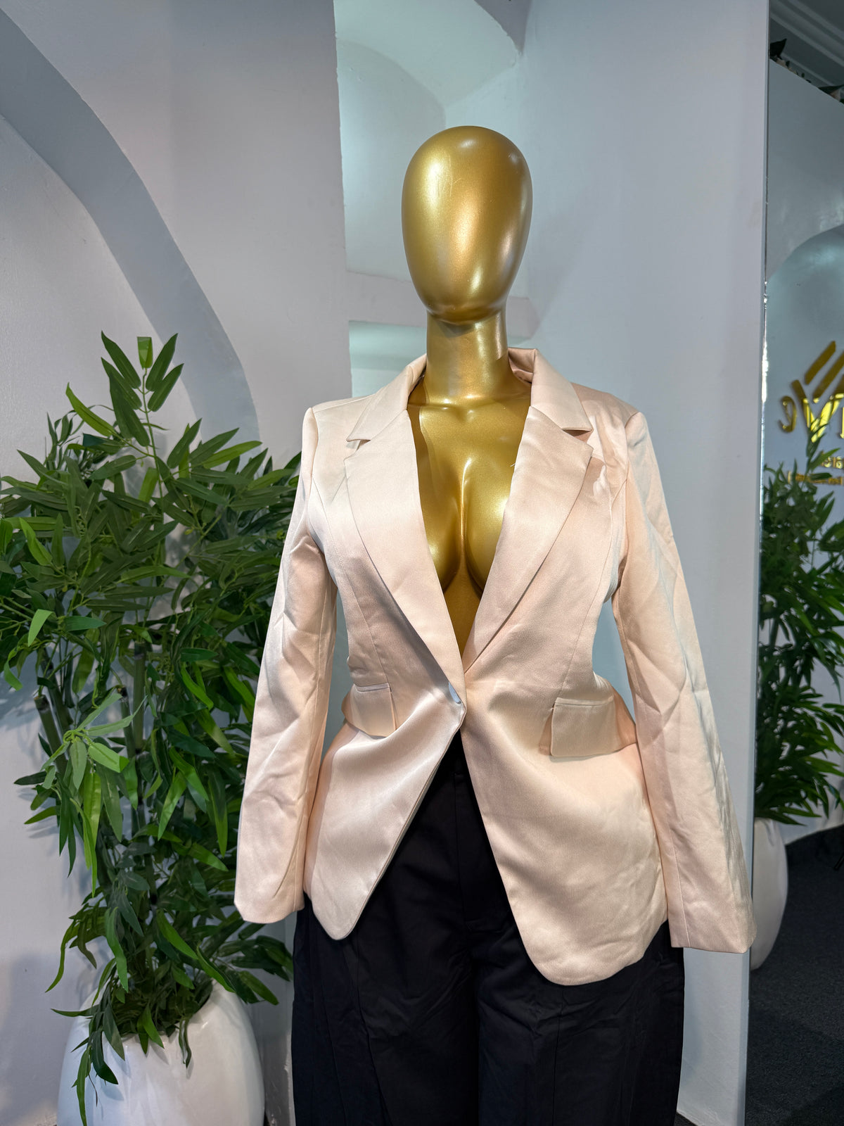 CHIC SHIMMER BLAZER