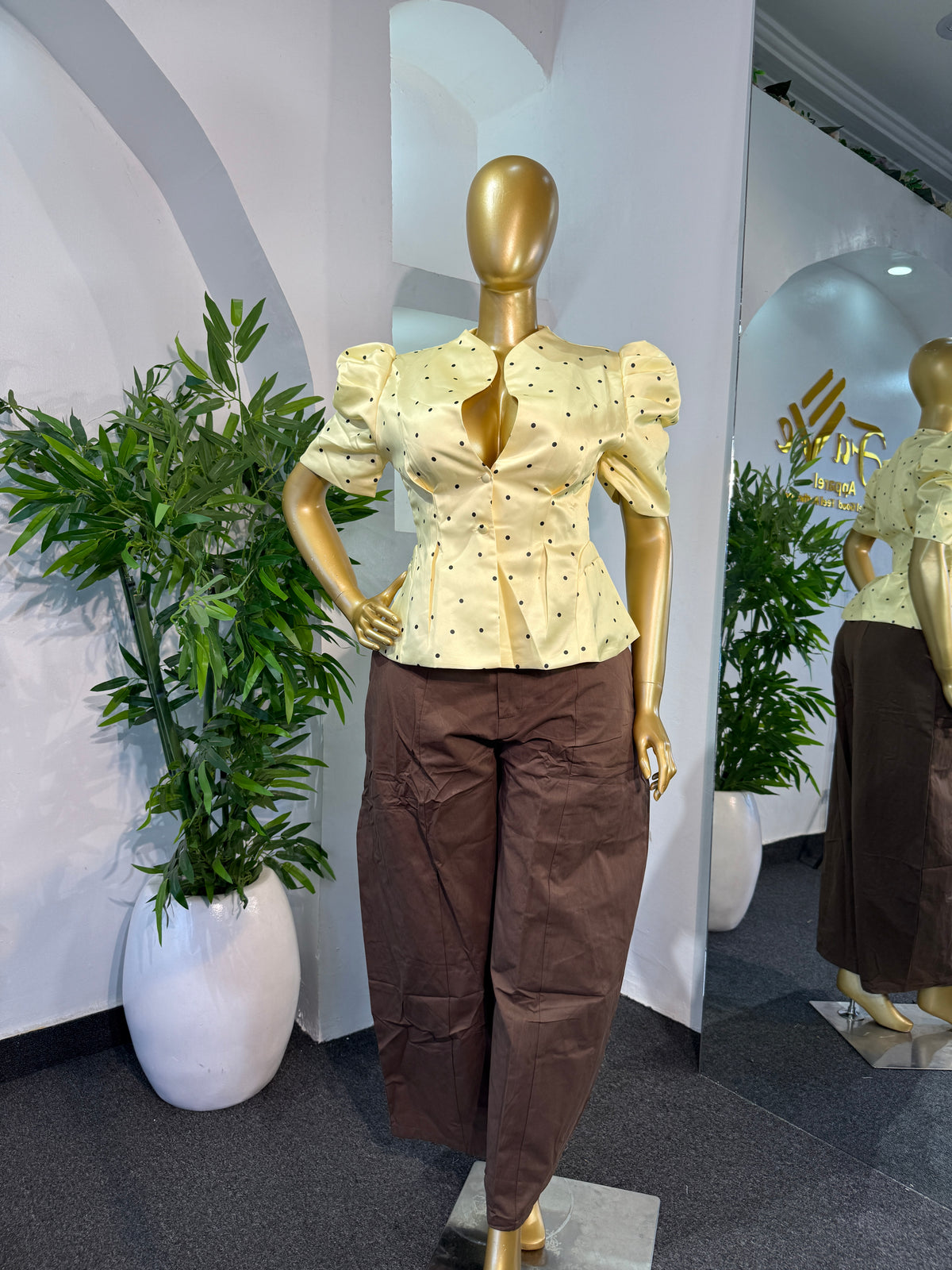 OFFICE WIDE LEG PANTS
