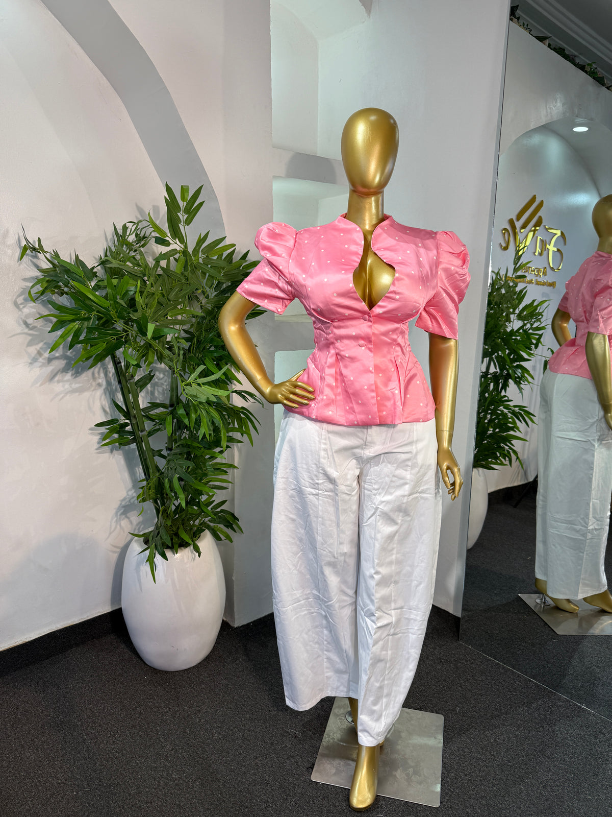 OFFICE WIDE LEG PANTS