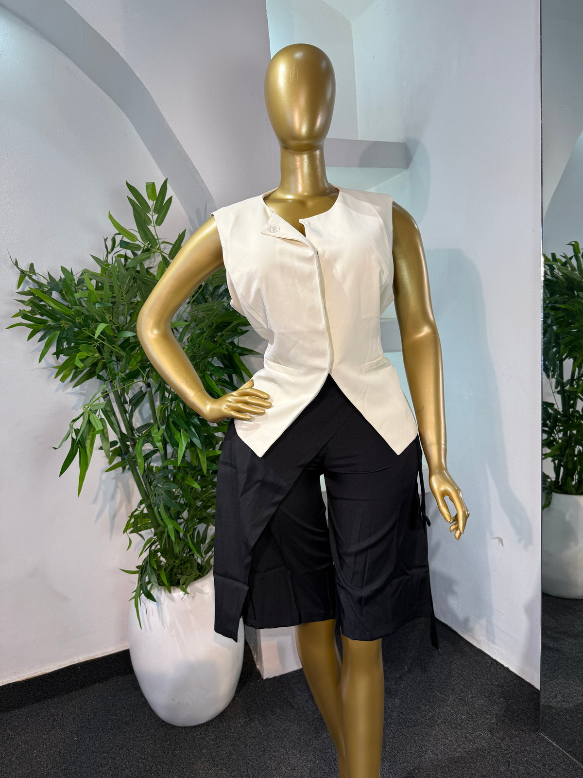 LINEN JORTS PANT