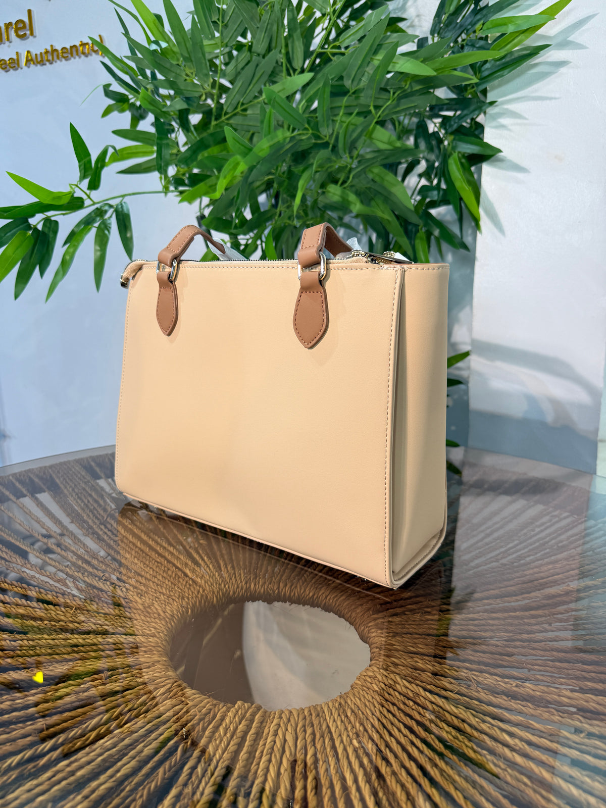 CHRISBELLA STRUCTURED TOTE BAG